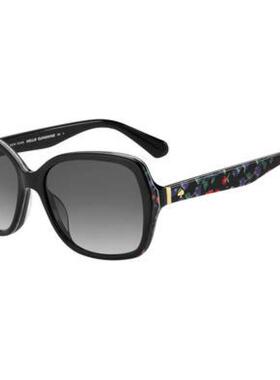 代购kate spade女士太阳镜遮光防紫外线渐变色非偏光蝴蝶形黑色