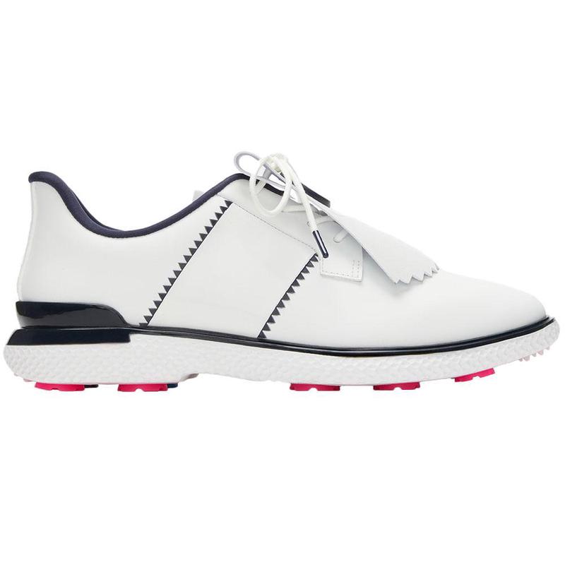 代购GFORE女士高尔夫球鞋防滑轻便舒适缓震透气白色防水系带设计