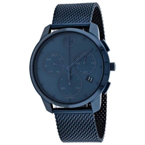 海外代购Movado/摩凡陀男士手表欧美腕表计时码表日历显示