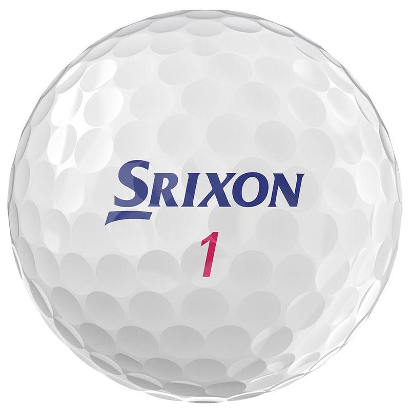 Srixon高尔夫球稳定飞行柔软触感精准控制高回弹软感女性专用