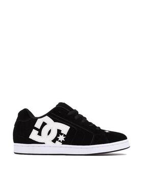 代购DC SHOES男士滑板鞋透气缓震耐磨舒适黑色白色皮革绒面革