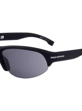 代购Hugo Boss男士太阳镜防紫外线遮光清晰视野轻便佩戴黑色