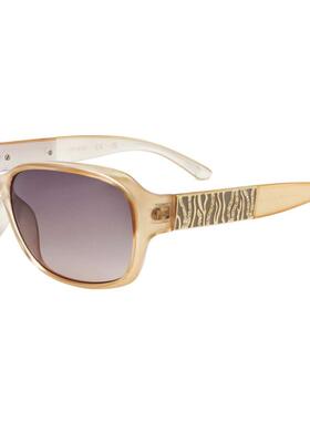 代购GUESS女士太阳镜防紫外线渐变镜片遮光日常防护蝴蝶框浅咖色