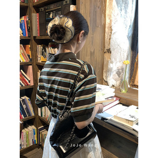 日常＋度假get 高级感大肠发圈肠圈女扎头发双层发饰头绳韩国发饰