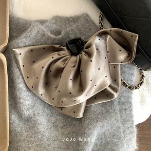 法式 抓夹简约发抓高级发夹秋冬气质韩国发饰头饰ins 灰咖 好日常