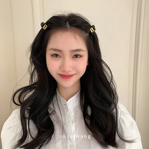 颅顶变美公主抓扎法式小发夹