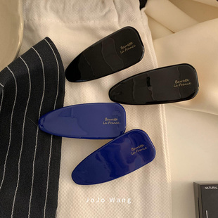 超大只好用~韩国简约发夹侧边刘海夹碎发半扎夹子后脑勺2025新款