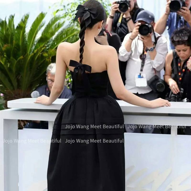 背影超绝！蝴蝶结女孩发夹女