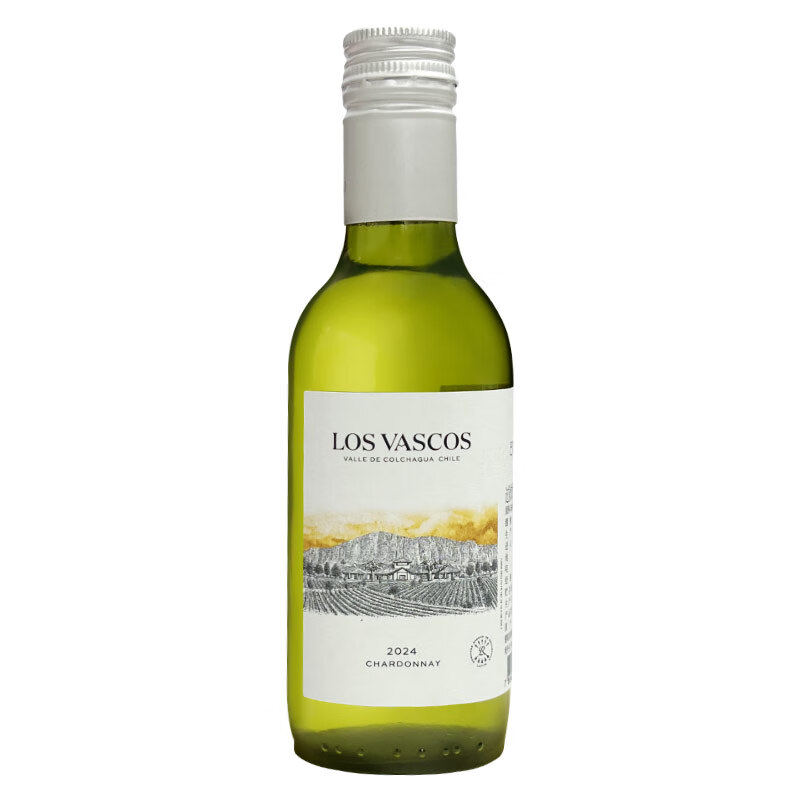 巴斯克源自拉菲罗斯柴尔德白葡萄酒187ml 智利进口拉菲巴斯克酒庄