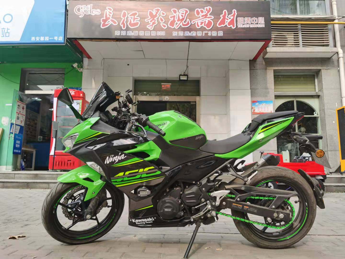 西安出租川崎忍者Ninjia400摩托车 租赁房车 旅行车 比亚迪唐DM