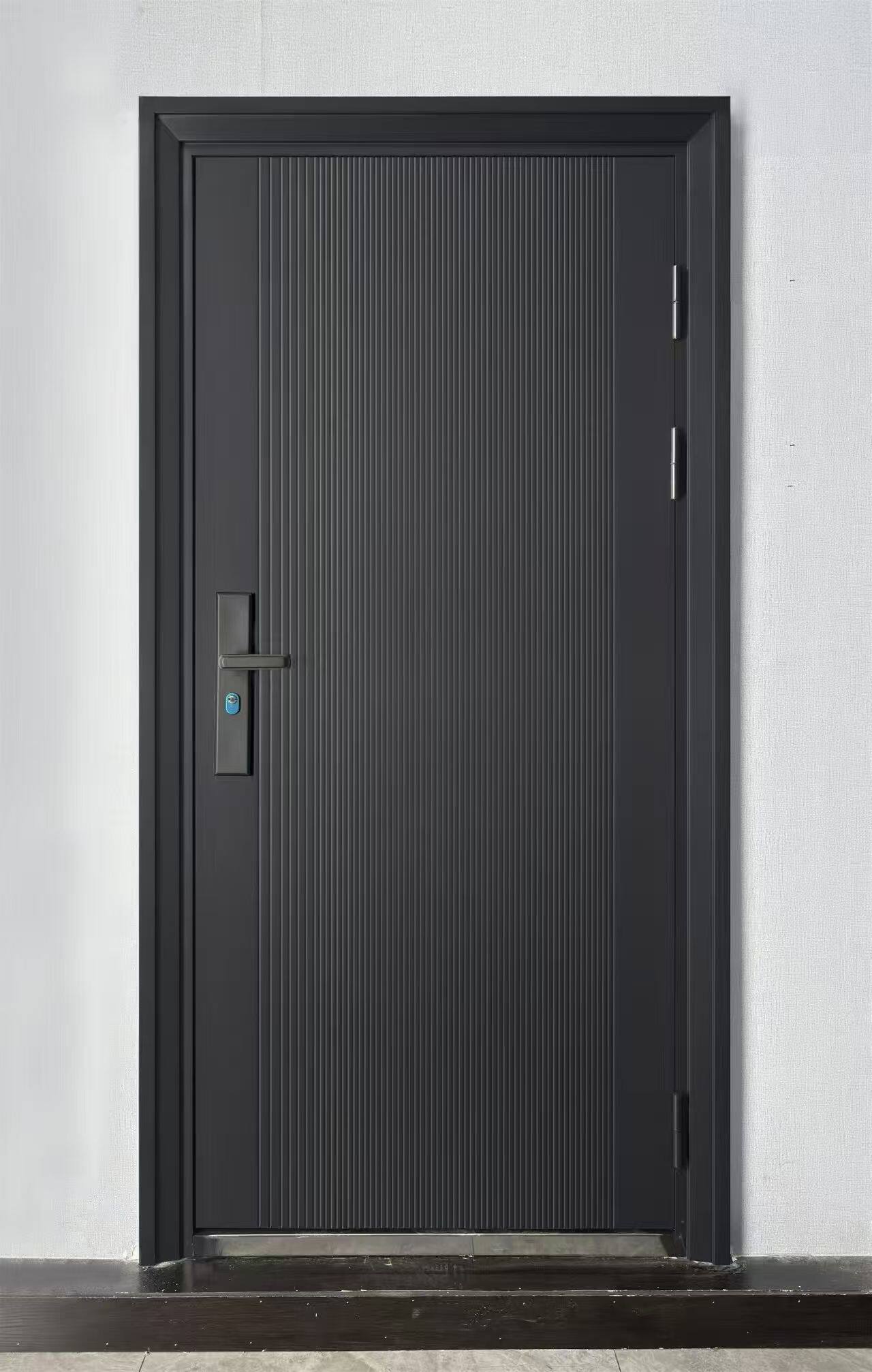 普通防盗门 钢质门出租车棚工程门（只售宁波本地）