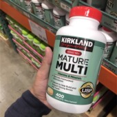 上海现货美国直购Kirkland科克兰50 中老年复合维生素矿物质400粒