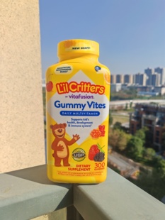 现货美国直购L’il Critters儿童复合维生素小熊营养软糖300粒