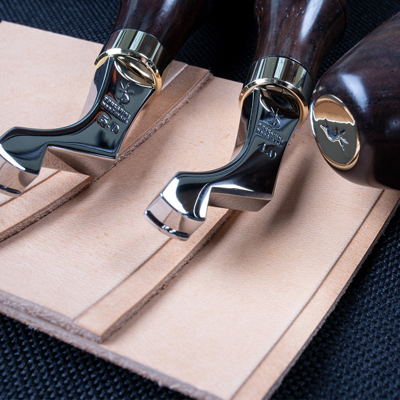 YORKSHINE YUEXIA 수제  스틸 가죽 제품 DIY 트위스터 일본식 도구 수제