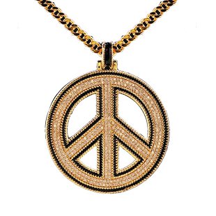 法国IDee长款项链男女毛衣潮流小众设计感高档反战春夏卫衣配饰品