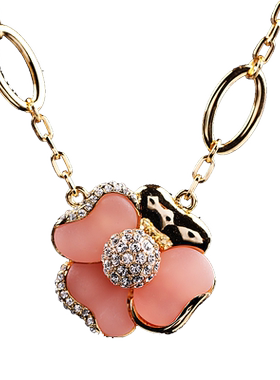 轻奢小众设计个性毛衣链项链饰品