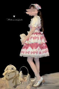 【daydream生活馆】月神物语lolita草莓皇冠甜美