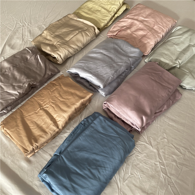 纯色兰精天丝莱赛尔亲肤床笠