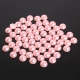 12# Pink (Abs Pearl, плоское дно, не-пористого полукруглого диаметра около 8 мм, около 200 штук/упаковка)