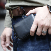 加厚头层牛皮简约零钱包 XMYB 2026新款 日系真皮大容量卡包驾照包