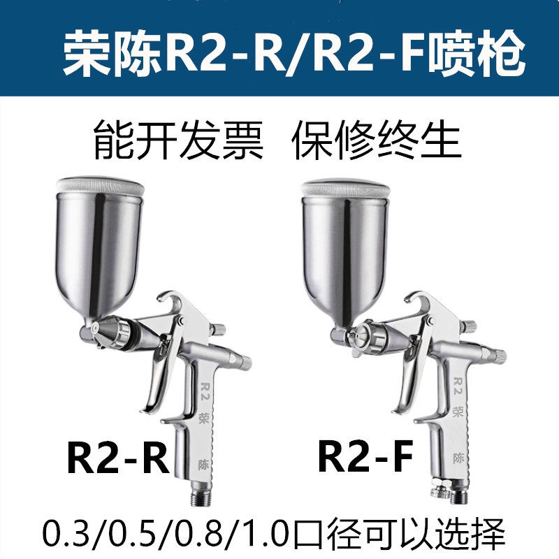 荣陈R2-R圆嘴R2-F扁嘴皮衣喷枪