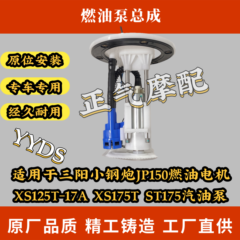 适用于三阳小钢炮JP150燃油电机XS125T-17A XS175T ST175汽油泵