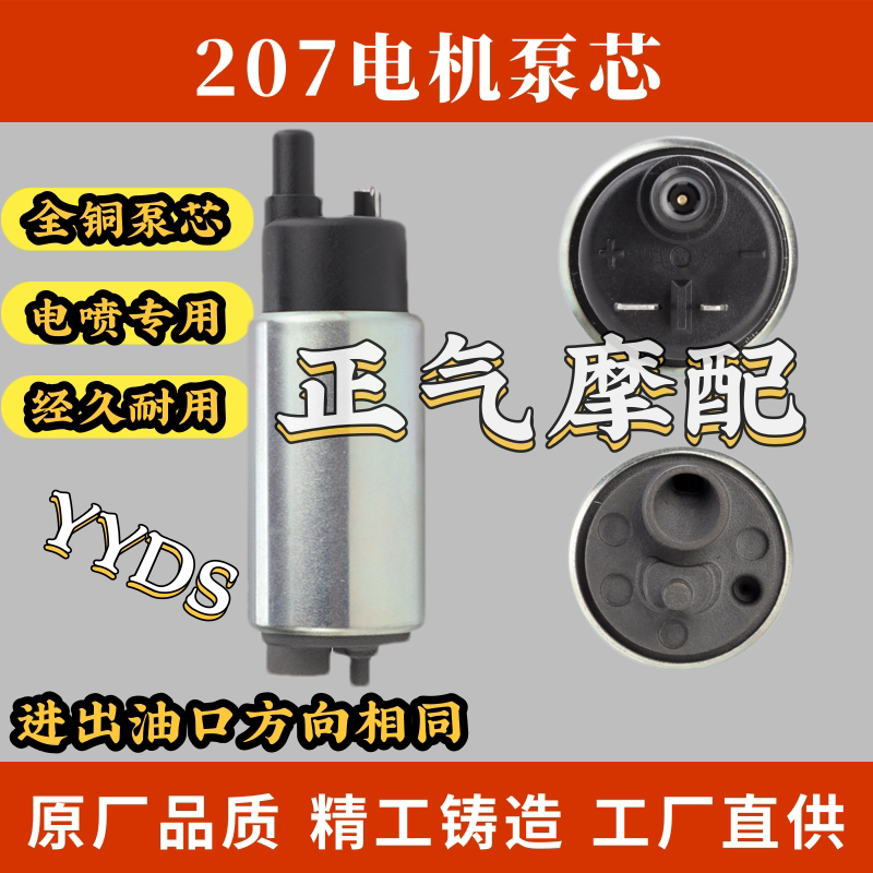 适用雅马哈踏板车TMAX500 T-MAX530汽油泵 泵芯 燃油泵马达 电机