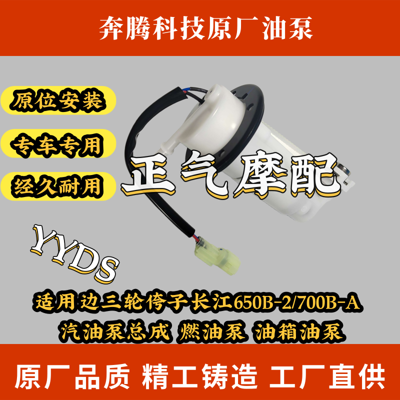 适用边三轮侉子长江650B-2/700B-A 汽油泵总成 燃油泵 油箱油泵