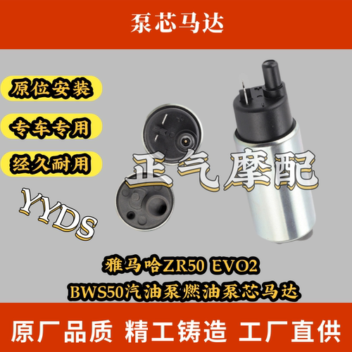 雅马哈ZR50 EVO2 BWS50汽油泵燃油泵芯马达