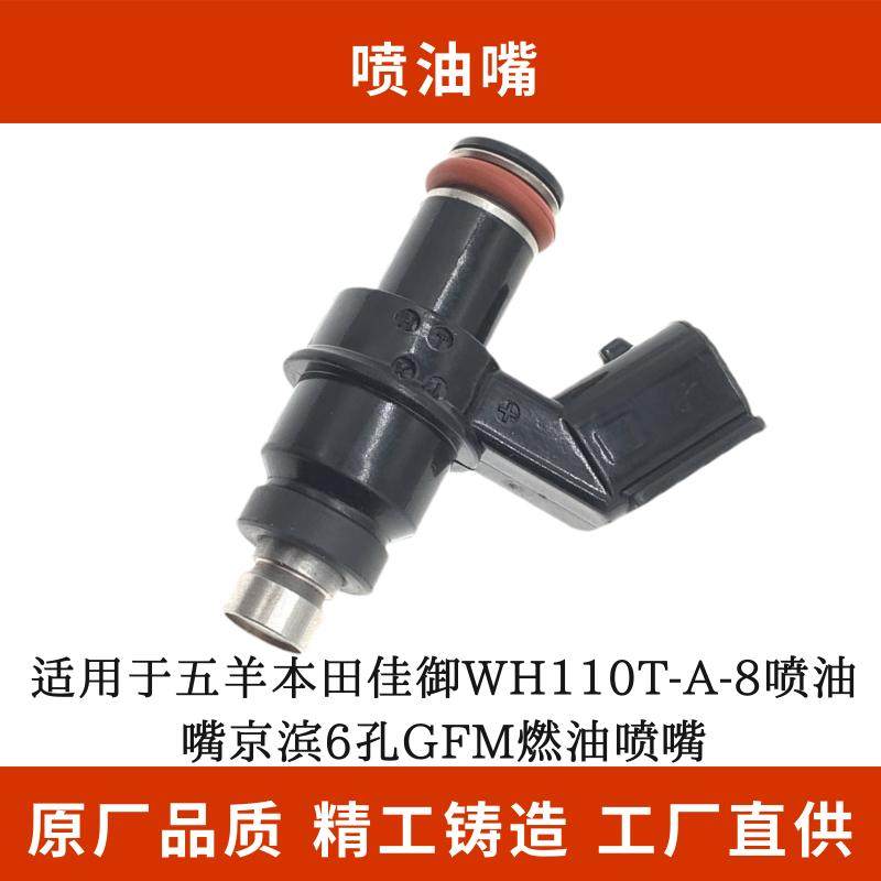 适用于五羊本田佳御WH110T-A-8喷油嘴京滨6孔GFM燃油喷嘴总成,摩托车/装备/配件,摩托车化油器,淘宝优惠券,粉丝福利购,淘宝优惠卷