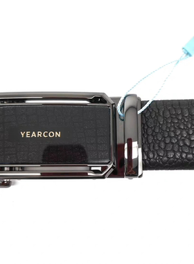 意尔康皮带2025新款时尚百搭自动扣腰带男士休闲裤带55A44269