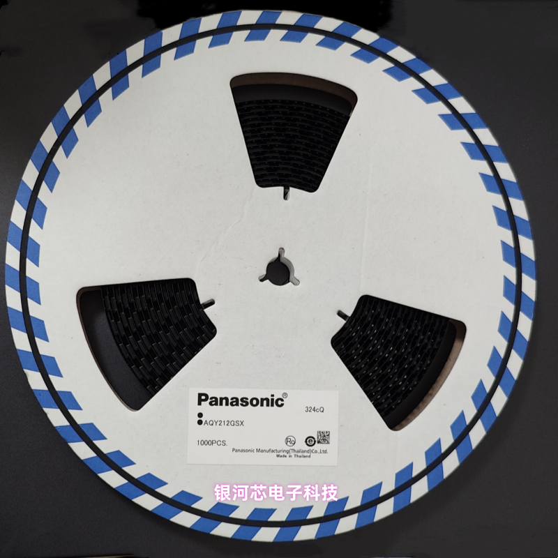 松下光耦固态继电器AQY212GSX/SOP-4-2.54mm 60V 1A 全新原装贴片