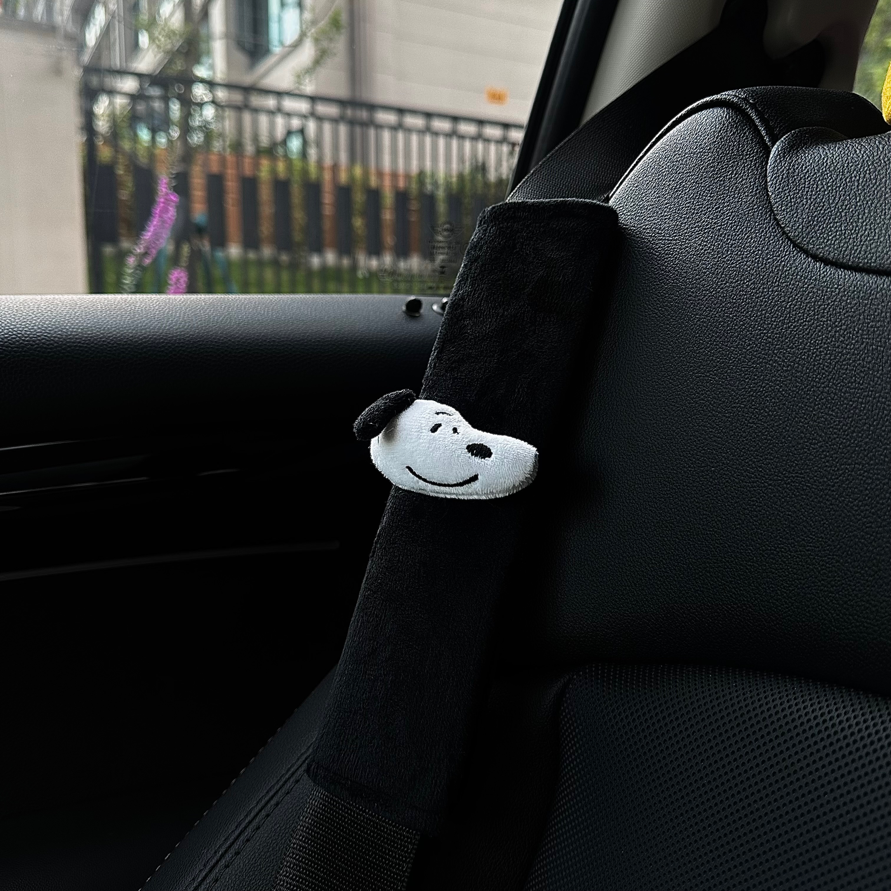 史努比汽车安全带护肩套手作