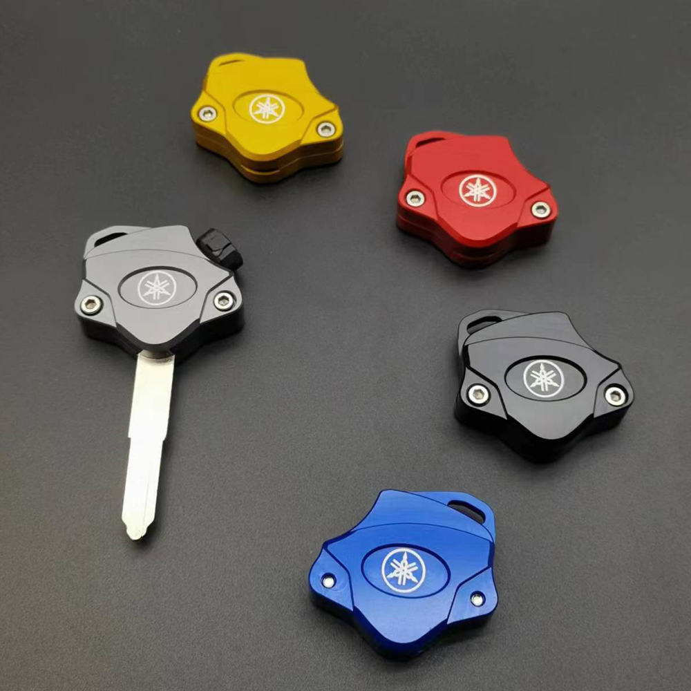 适用雅马哈 踏板车钥匙改装壳 巧格i 旭鹰125福禧125保护壳钥匙带