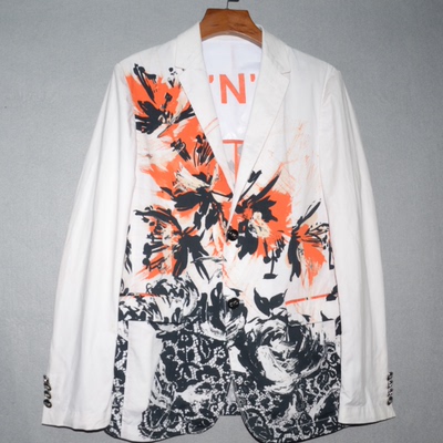 C男装春秋西服便西外套单西