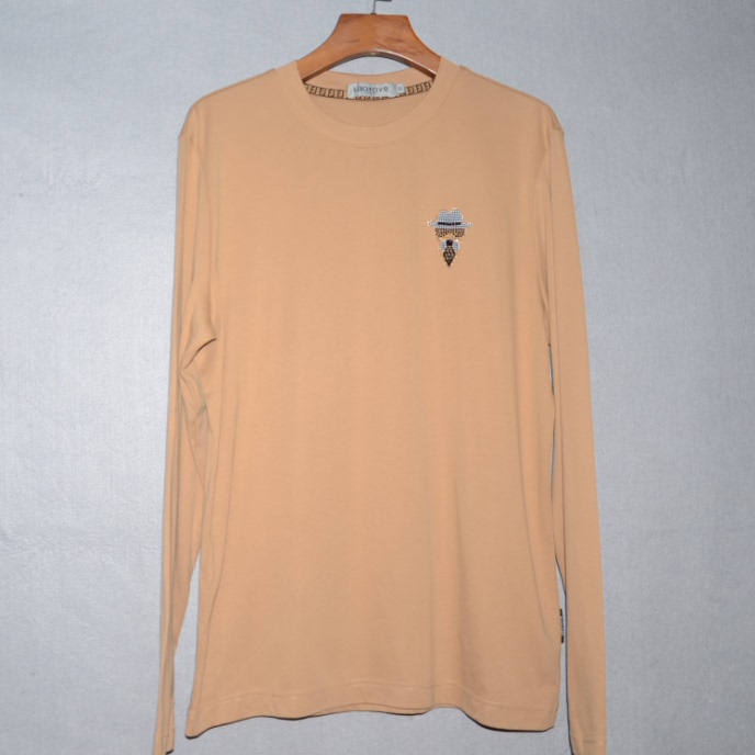 LF男装秋冬圆领薄长袖卫衣