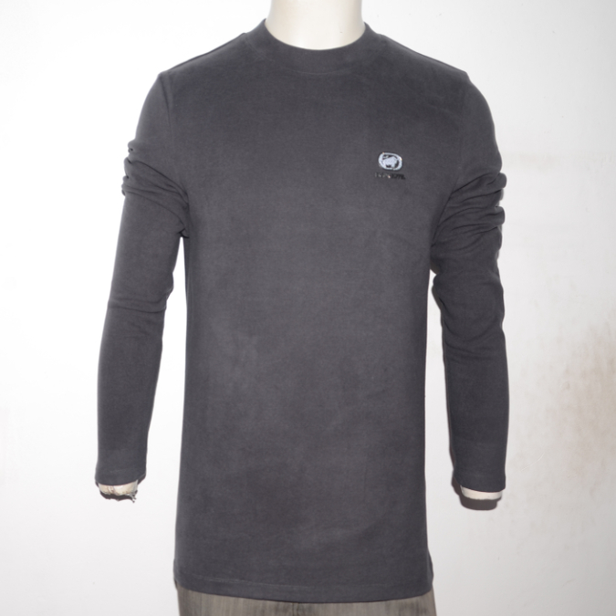 BLS男装秋冬半高领长袖T恤衫