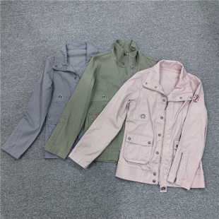 短外套女 柜子货秋款 刺绣硬朗工装 休闲夹克 秋 女士纯棉复古长袖