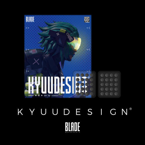 【KYUU DESIGN】「BLADE」刃 游戏外设PTFE鼠标脚贴