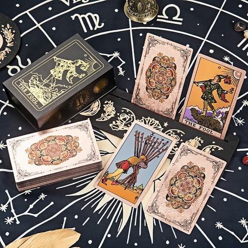 正版普及韦特塔罗牌典藏pvc材质