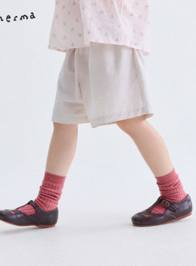 允儿妈女童夏季新款百搭休闲短裤