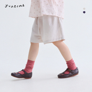 宝宝夏季简约百搭短裤允儿妈女童2026新款纯棉休闲裤儿童透气裤子