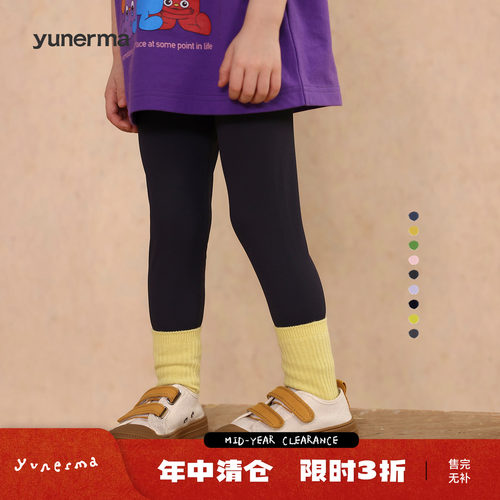 允儿妈女童夏季薄款鲨鱼裤打底裤