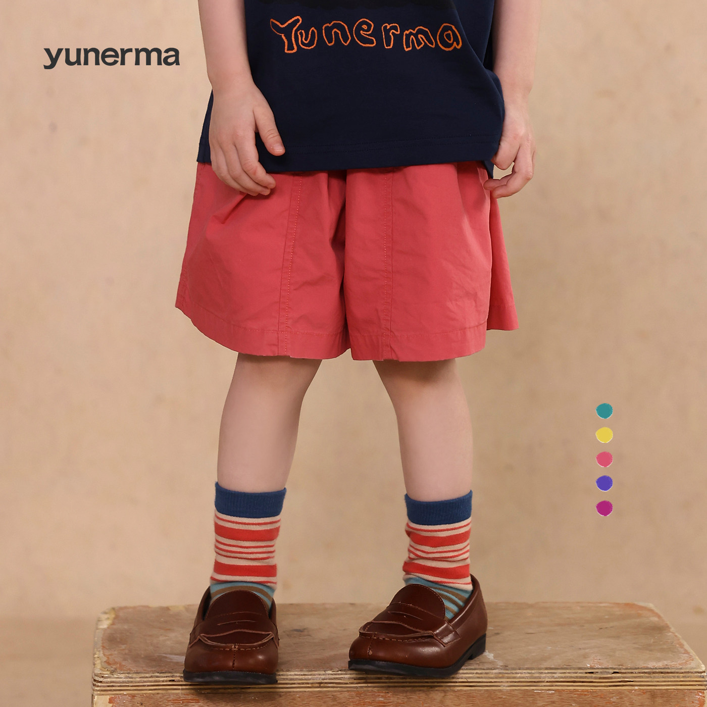 允儿妈女童夏季新款百搭纯色休闲裤宝宝2025洋气纯棉短裤儿童裤子,童装/婴儿装/亲子装,裤子,淘宝优惠券,粉丝福利购,淘宝优惠卷