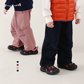 户外山系纯棉工装 儿童裤 裤 休闲裤 子潮 宝宝春秋时尚 允儿妈女童春季
