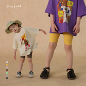 新款 天丝莫代尔骑行裤 宝宝儿童百搭短裤 允儿妈女童2025夏季 单车裤