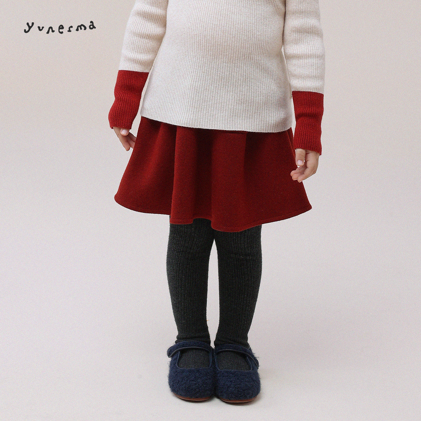 宝宝绵羊毛混纺小众毛呢半身裙允儿妈女童伞形裙摆短裙儿童半裙潮,童装/婴儿装/亲子装,半身裙,淘宝优惠券,粉丝福利购,淘宝优惠卷