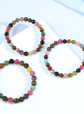 帝廷珠宝天然老坑料碧玺女生