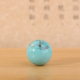 帝廷 正品 湖北绿松石圆珠散珠高瓷高蓝铁线纹手串单珠41号12.9mm