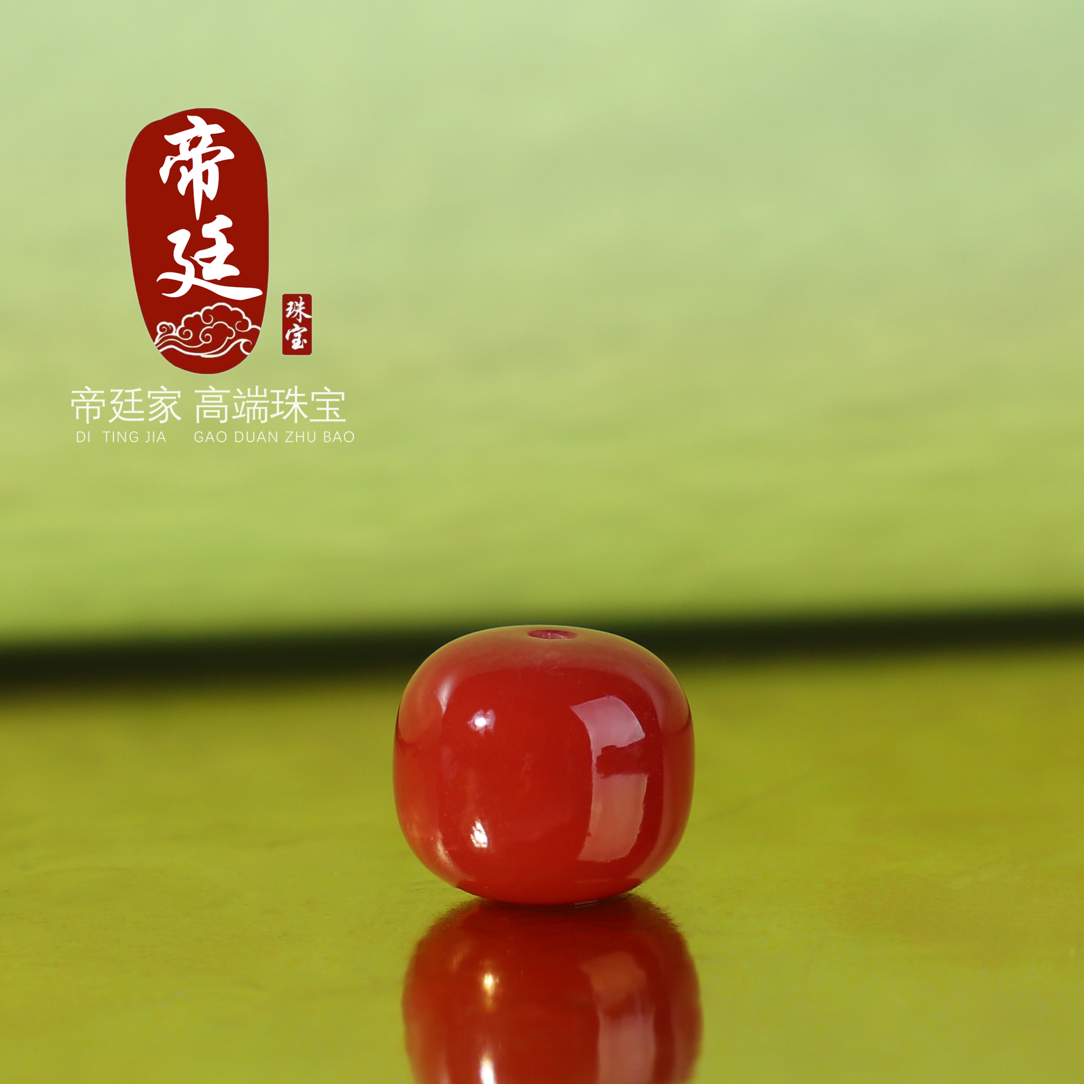 川料瓦西南红老型珠牛血红单颗